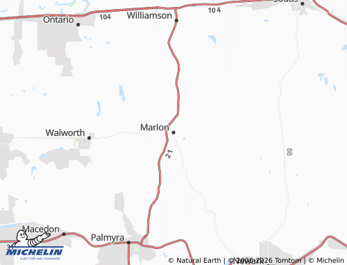 Mapa MICHELIN Marion - ViaMichelin