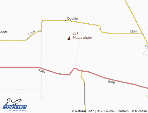 MICHELIN Dookie College map - ViaMichelin