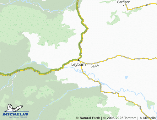 Carte MICHELIN Leyburn - ViaMichelin