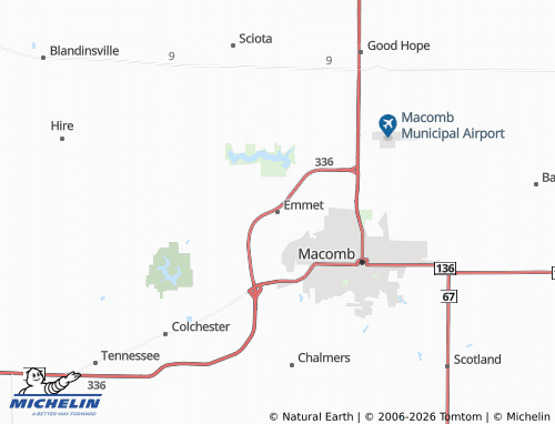 Mappa MICHELIN Emmet - ViaMichelin