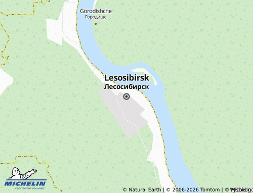 MICHELIN-Landkarte Lesosibirsk - ViaMichelin
