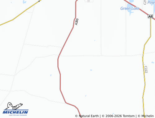 Carte MICHELIN Wonwondah - ViaMichelin