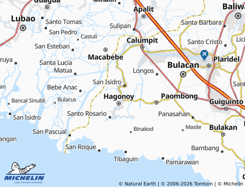 MICHELIN San Miguel map - ViaMichelin