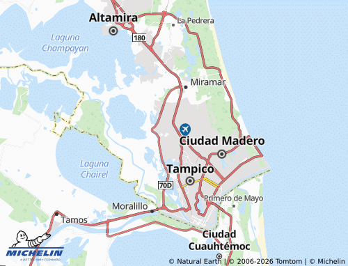 MICHELIN El Dorado map - ViaMichelin