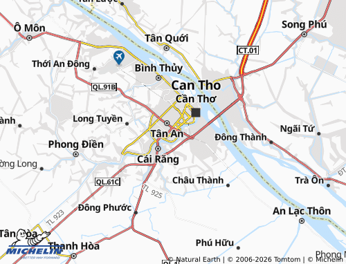 Mapa MICHELIN Hưng Lợi - ViaMichelin