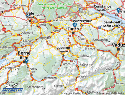 MICHELIN Hochdorf map - ViaMichelin