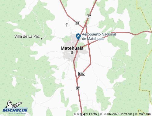 MICHELIN Valle de la Dichosa map - ViaMichelin