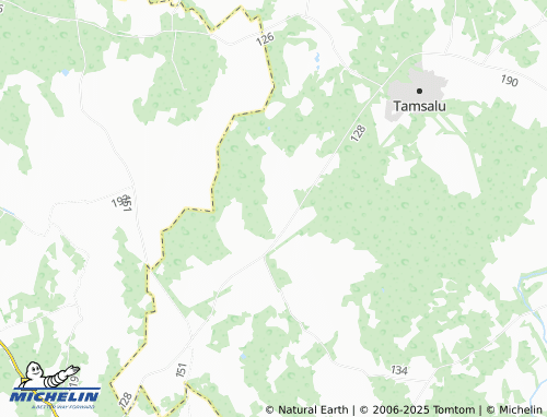 MICHELIN Kerguta map - ViaMichelin