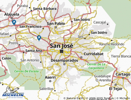 MICHELIN El Carmen map - ViaMichelin