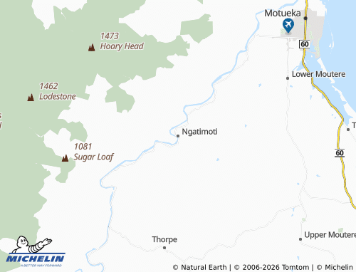 Mapa MICHELIN Ngatimoti - ViaMichelin