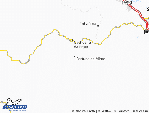 MICHELIN Fortuna de Minas map - ViaMichelin
