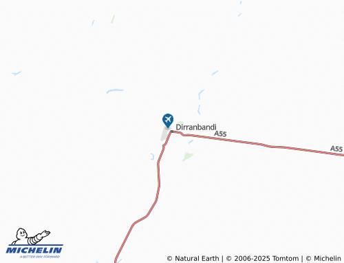 MICHELIN Dirranbandi map - ViaMichelin