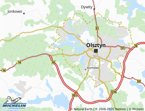 MICHELIN Dajtki map - ViaMichelin