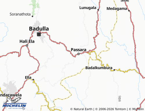 Mappa MICHELIN Gonagala East - ViaMichelin