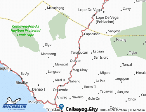 MICHELIN Caybago map - ViaMichelin