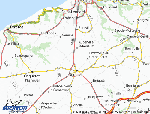 Carte MICHELIN La Grande Chaussée - ViaMichelin