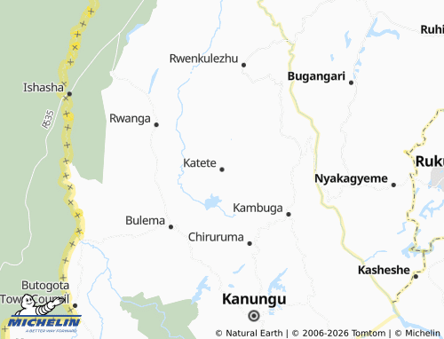MICHELIN Katete map - ViaMichelin