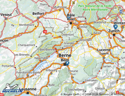 Carte MICHELIN Lebern - ViaMichelin