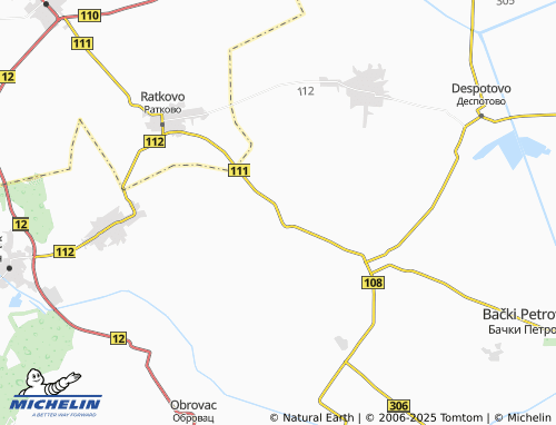 MICHELIN Parage map - ViaMichelin