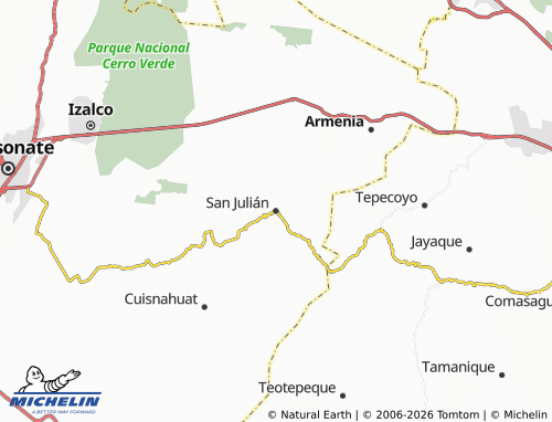 Mappa MICHELIN San Julián - ViaMichelin