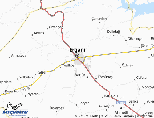 MICHELIN Şirinevler map - ViaMichelin