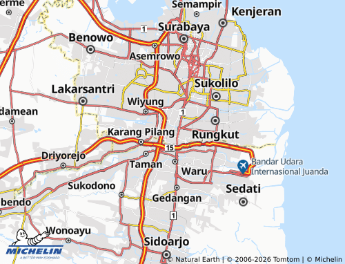 Mapa MICHELIN Gayungan - ViaMichelin