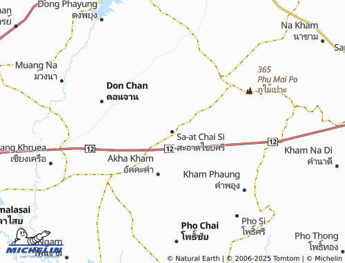 MICHELIN Sa-at Chai Si map - ViaMichelin