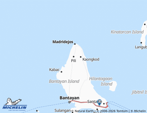 MICHELIN Pili map - ViaMichelin