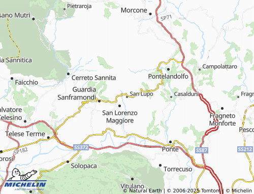 MICHELIN San Lupo map - ViaMichelin
