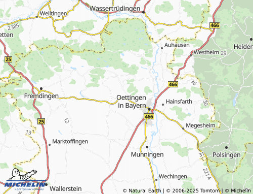 MICHELIN-Landkarte Schaffhausen - ViaMichelin