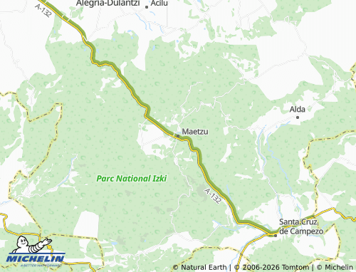 Mappa MICHELIN Maetzu - ViaMichelin