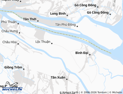 Mapa MICHELIN Phú Long - ViaMichelin