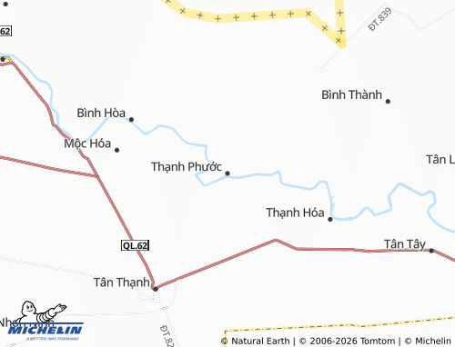 Mappa MICHELIN Thạnh Phước - ViaMichelin
