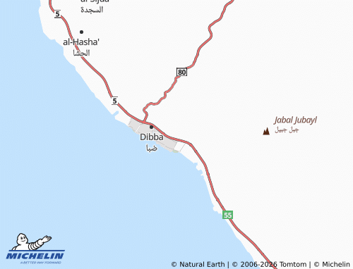 Mappa MICHELIN al-Murouj - ViaMichelin