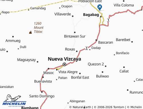 MICHELIN Solano map - ViaMichelin