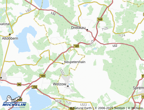 MICHELIN Geisendorf map - ViaMichelin