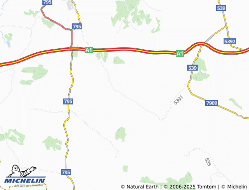 MICHELIN Krushovo map - ViaMichelin