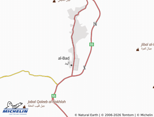 Kaart MICHELIN al-Zuhour - ViaMichelin