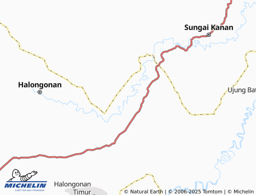 MICHELIN Huta Baru Nangka map - ViaMichelin