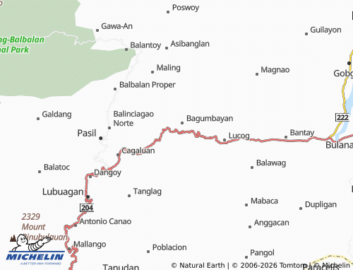 MICHELIN Naneng map - ViaMichelin