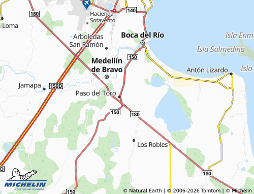 Mapa MICHELIN Alvaradito - ViaMichelin