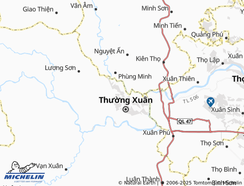 MICHELIN Ngọc Phụng map - ViaMichelin