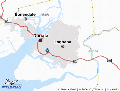 Mappa MICHELIN Ndokoti - ViaMichelin