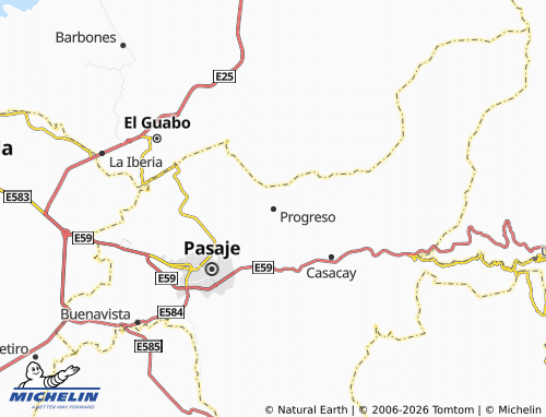 Carte MICHELIN Progreso - ViaMichelin