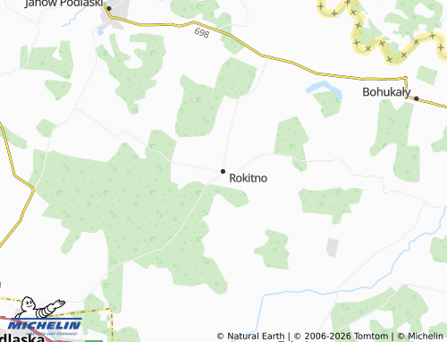 Carte MICHELIN Rokitno - ViaMichelin
