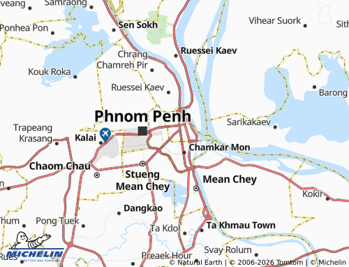 Mapa MICHELIN Prampir Meakkara - ViaMichelin