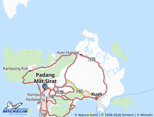 Mappa MICHELIN Kampung Huma - ViaMichelin