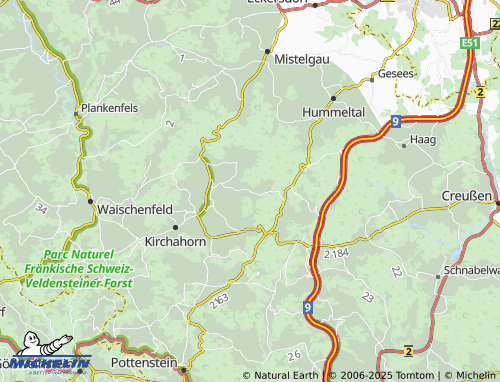 MICHELIN-Landkarte Hintergereuth - ViaMichelin