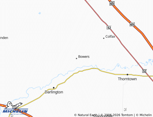 Mappa MICHELIN Bowers - ViaMichelin