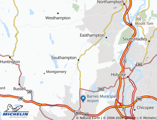 Kaart MICHELIN Southampton - ViaMichelin